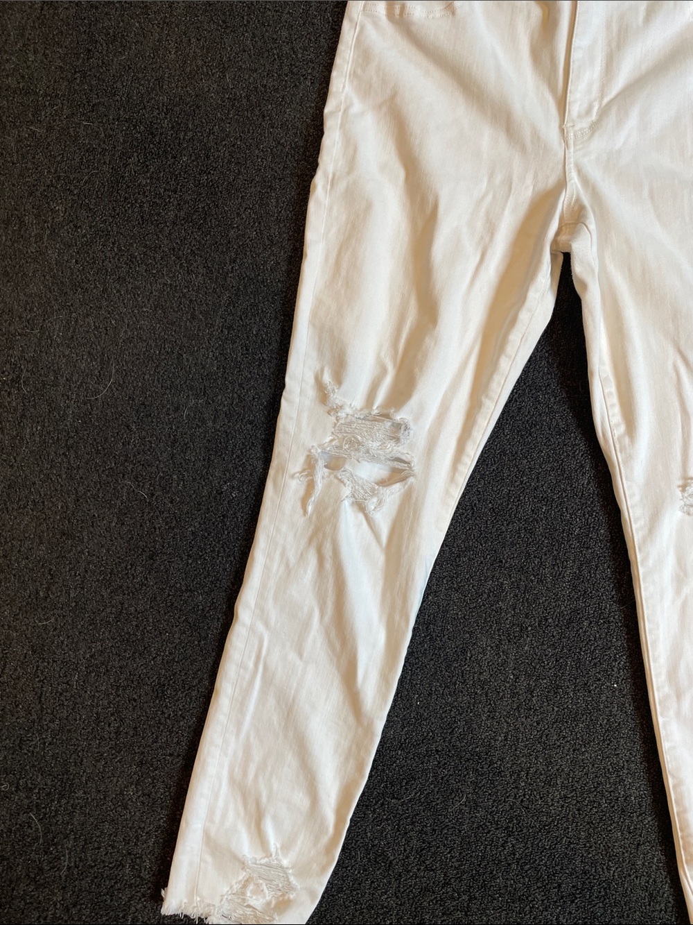 American Eagle Outfitters White Stretch Jeans - Picture 4 of 8